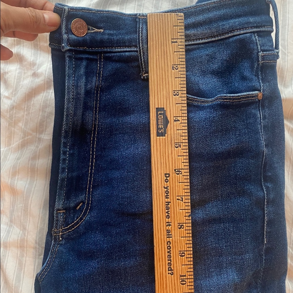 MOTHER Denim Women’s ‘The Doozy’ High Rose Flair Jeans - Picture 11 of 13